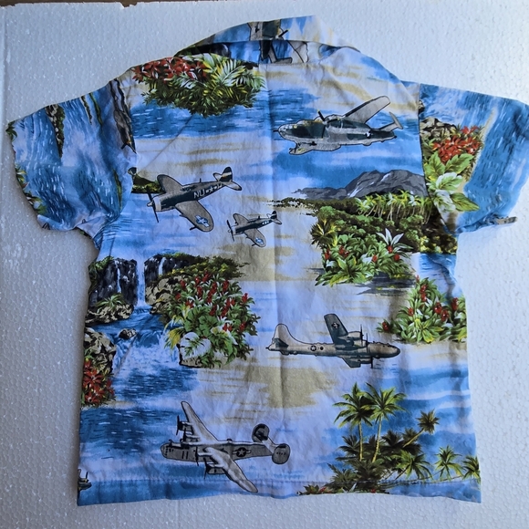RJC toddler boys Tropical Island Palms Ocean made in Hawaiian - Picture 2 of 5